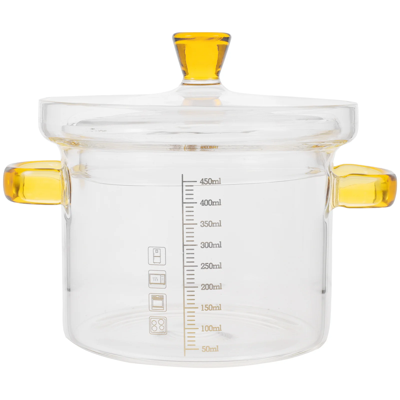

Pan Lid Glass Cookware Clear Glass Cooking Pot Glass Saucepan Hot Pot Cooker Glass Pot Cover Bird's Nest Covered Oven Bowl