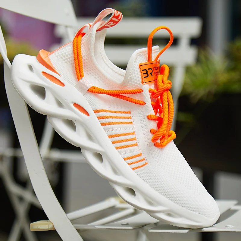 Sneakers Unisex Walking Shoes Fashion Mesh Running Shoes Soft Sole Outdoor Sports Couple Shoes