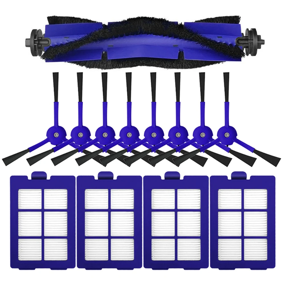 

Spare Replacement Part Accessories Main Roller Side Brush HEPA Filter for Anker Eufy RoboVac X8 Series Hybrid Vacuum