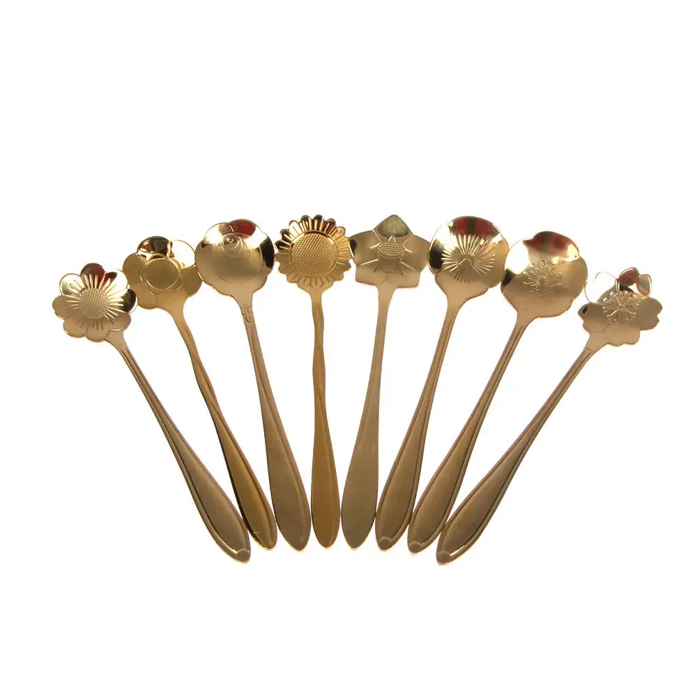 1 шт. ложки из нержавеющей стали для смешивания молока и кофе | Дом сад