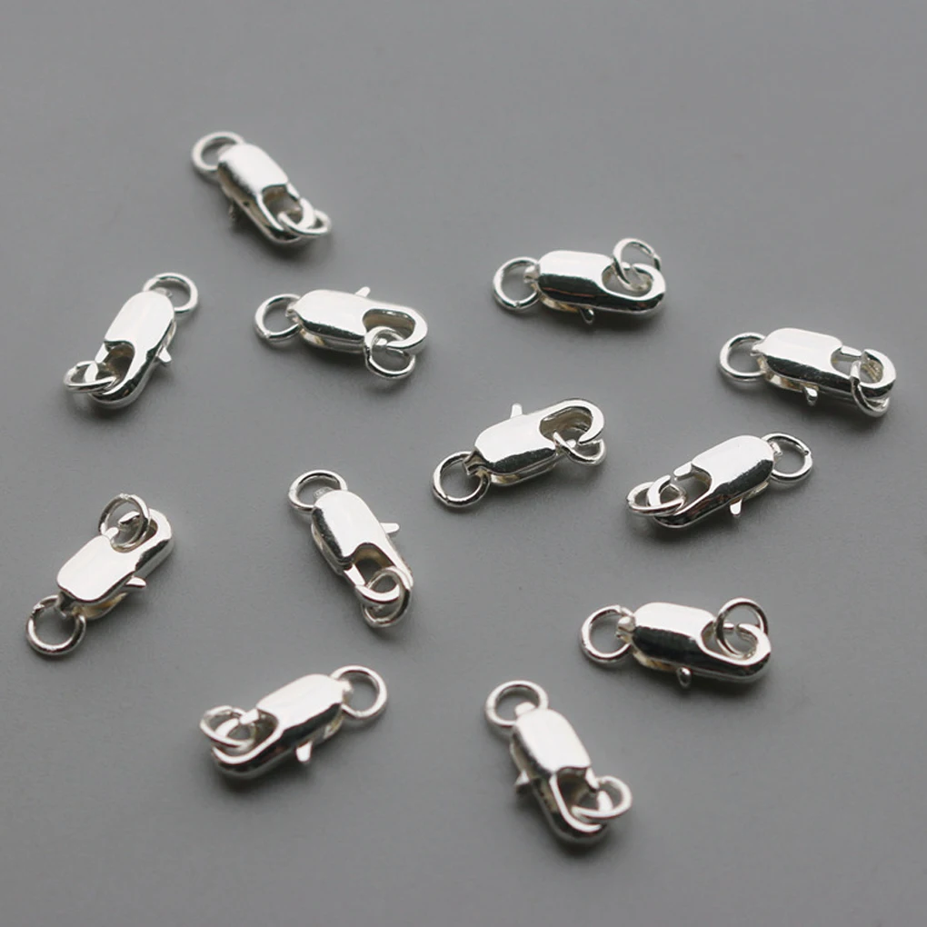 

Necklace Clasp Necklaces Pendant Lock Hook Clip Chain Connector Jewellery Making Finding Accessory Spare Parts