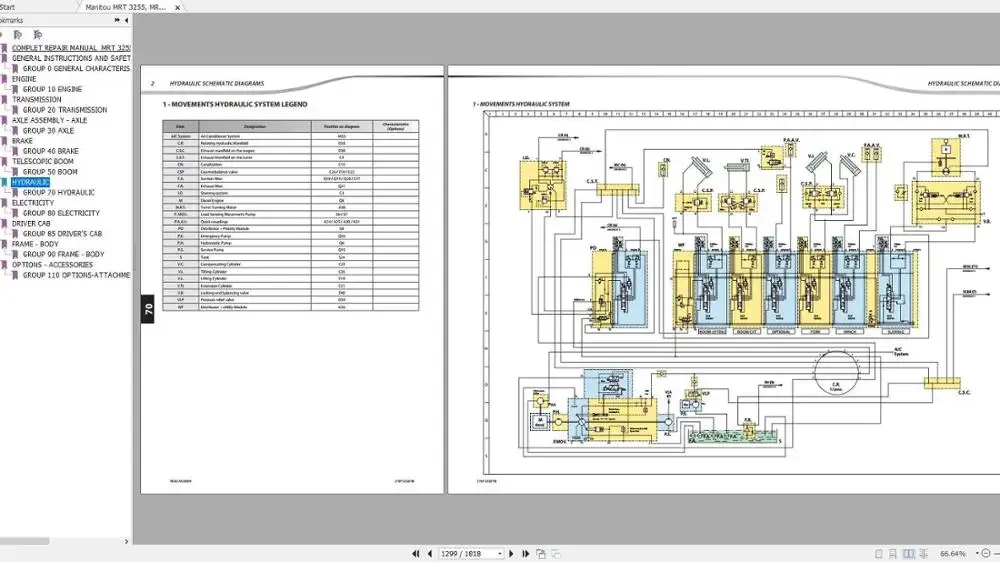 Manitou MRT MC Series 2020 Телеподставки и вилочный погрузчик 6 12 ГБ PDF-сервис руководство по