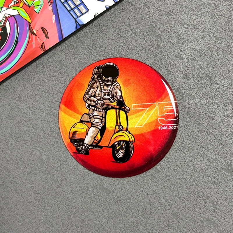 Фото Магнитная наклейка для скутера, украшение на кузов мотоцикла, подходит для Vespa Primavera 150 SPRINT 150 GTS GTA GTV Ie LX 125 150 №4
