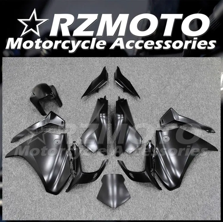 

Новый комплект обтекателей для мотоцикла ABS, подходит для HONDA VFR1200 2010 2011 2012 2013 10 11 12 13, кузов матового черного цвета на заказ