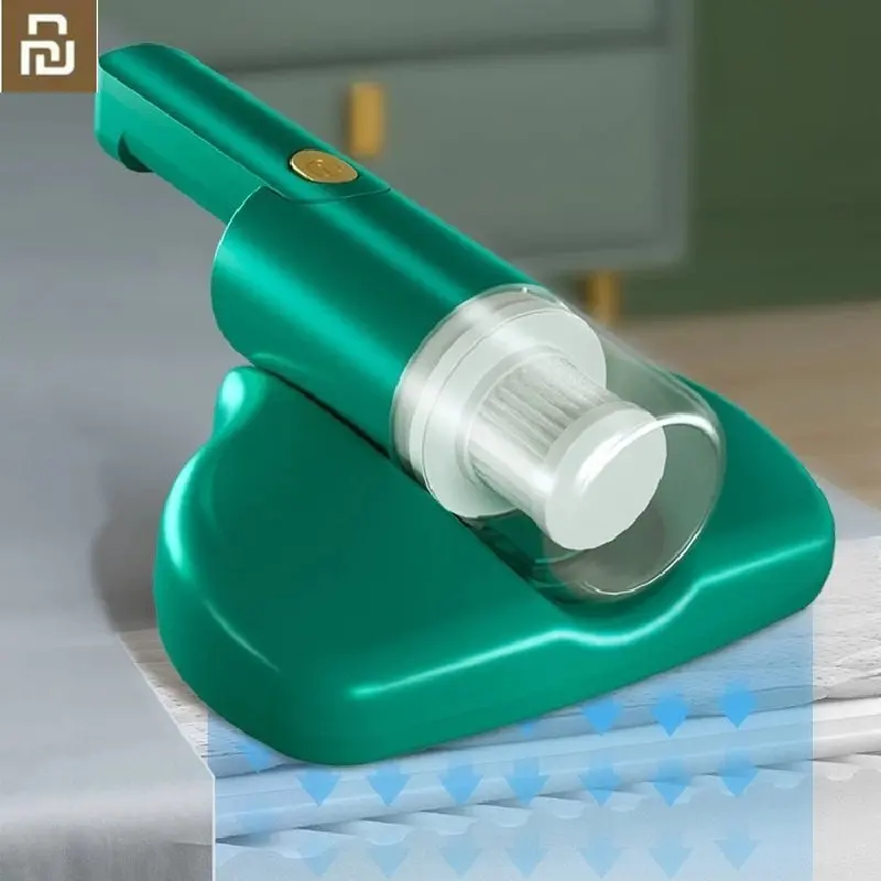 

YOUPIN всасывающая Беспроводная Зеленая щетка для удаления клещей для кровати, одеял, УФ, светильник, акарицид, дезинфекция клещей, акарицид