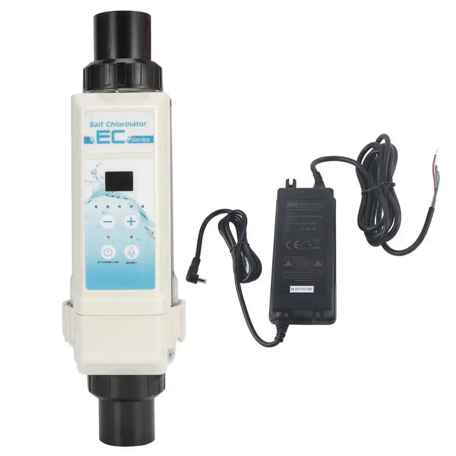 

100-240V Plastic Swimming EC20 20g/H SPA Chlorine Generator Electrolyzer Swimming Pool Salt Chlorinator Machine Water Treatment