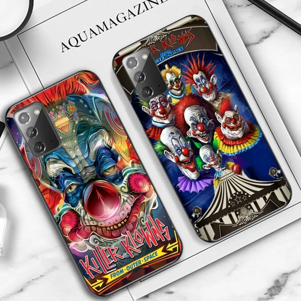 Game Killer Klowns from Outer Space Phone Case For Samsung Note 8 9 10 20 pro plus lite M 11 30 21 31 51 A 22 42 02 03
