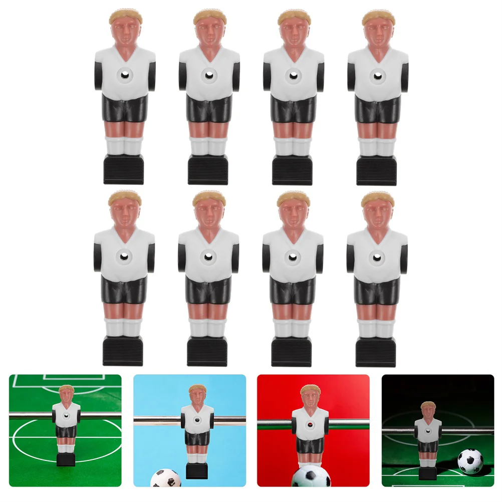 

10Pcs Foosball Table Players Adorable Foosball Guys Replaceable Soccer Players