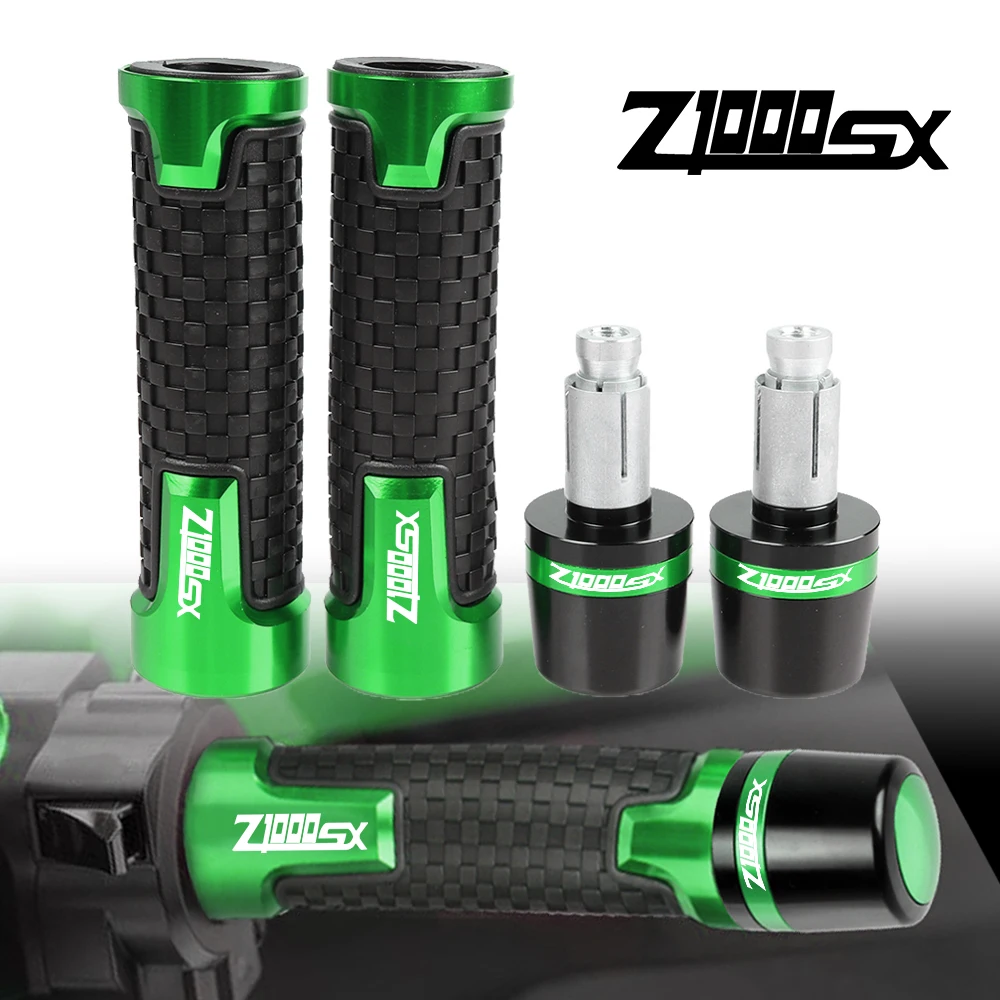 

2021 Motorcycles Weight Handlebar Grips Cap Anti Vibration Silder Plug For KAWASAKI Z1000SX Z 1000 Z1000 SX 2017 2018 2019 2020