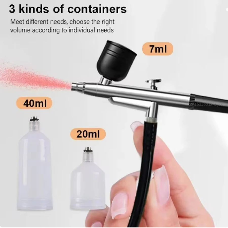 Аэрограф для ногтей с компрессором портативный компрессор маникюра рисования