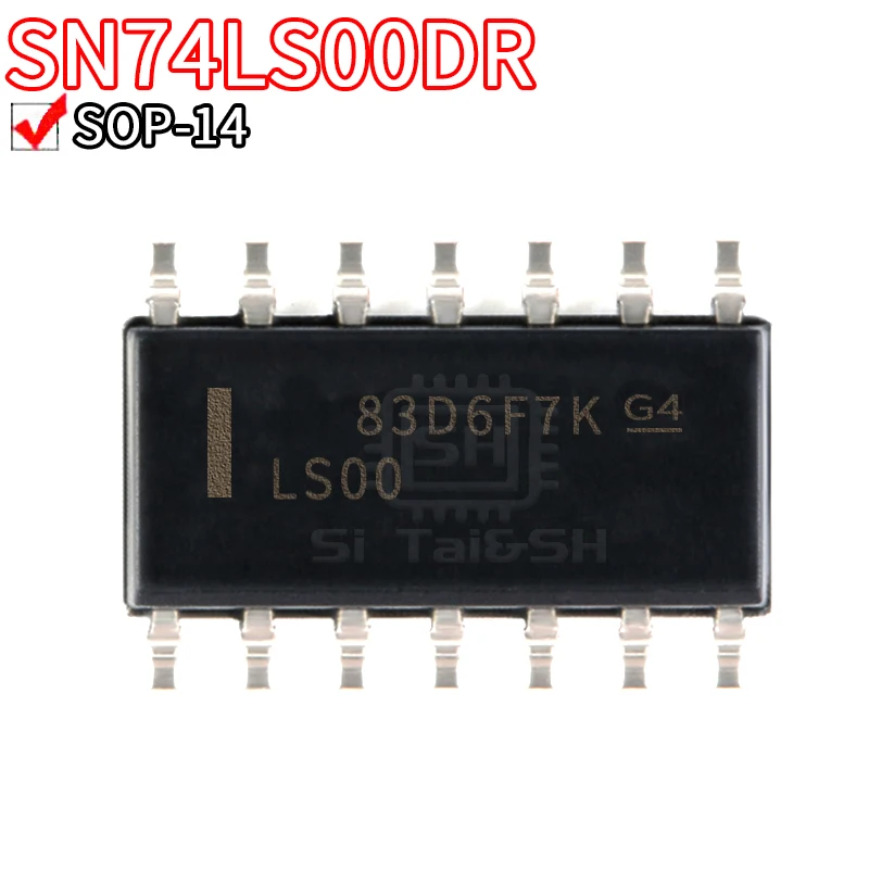 SN74LS00DR, SN74LS02DR, SN74LS04DR, SN74LS05DR, SN74LS08DR, SN74LS14DR, SN74LS32DR, SN74LS03DR, SN74LS05DR2, SN74LS06DR, SN74LS07DR, 10 шт.