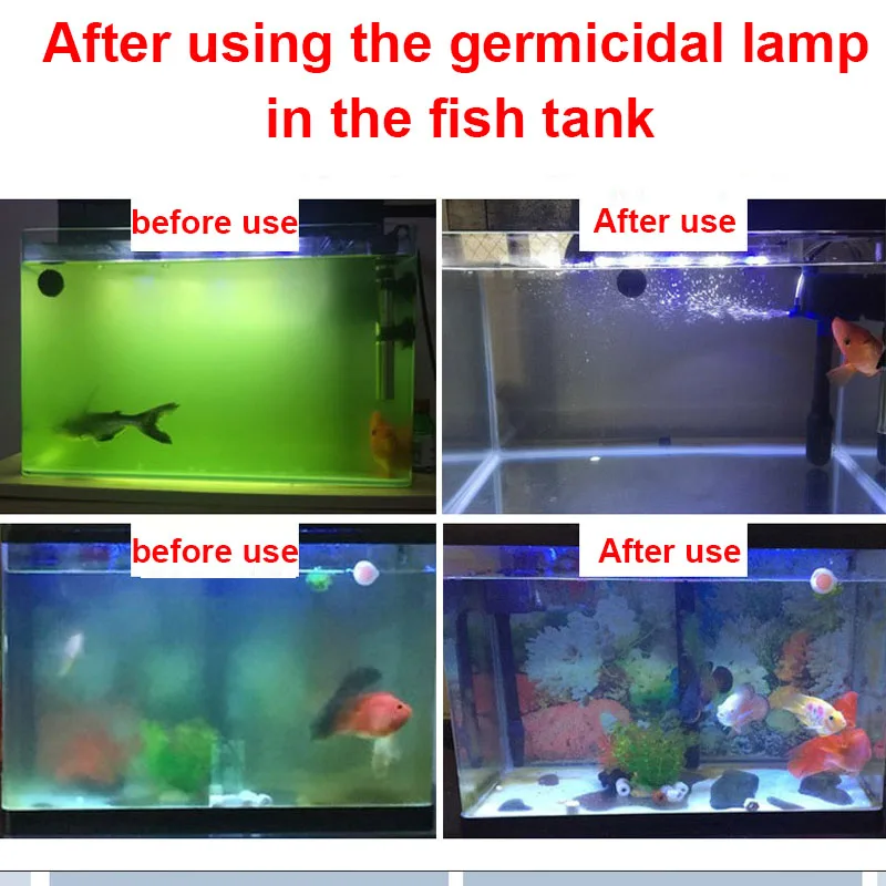 Лампы для аквариума 220 В 3 Вт 5 7 9 11 13