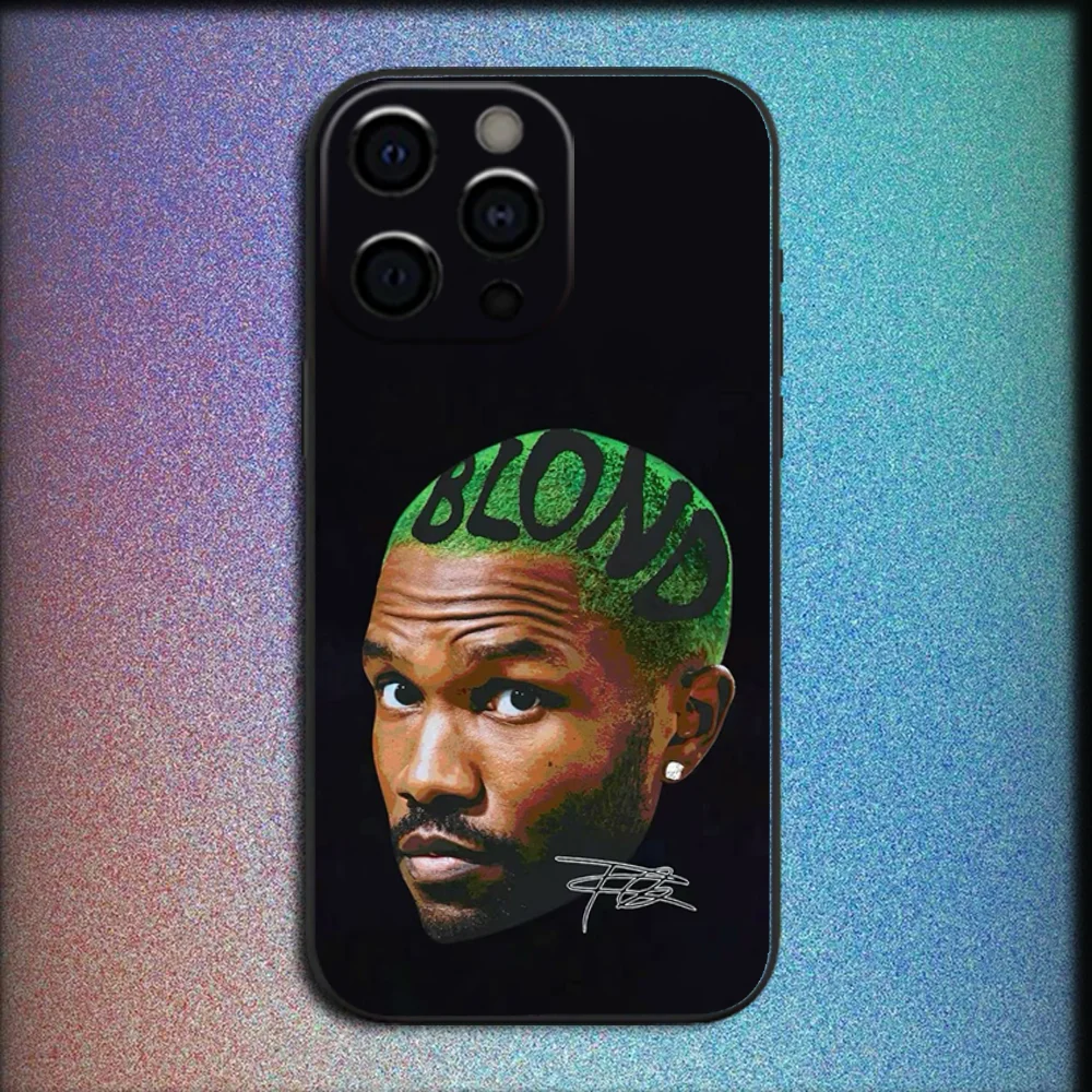 Фото Чехол для телефона F-Frank Singer Ocean для iPhone 16,15,14,13,12,11,Pro,X,XS,Max,XR,Plus,Mini Soft Black Cover №4