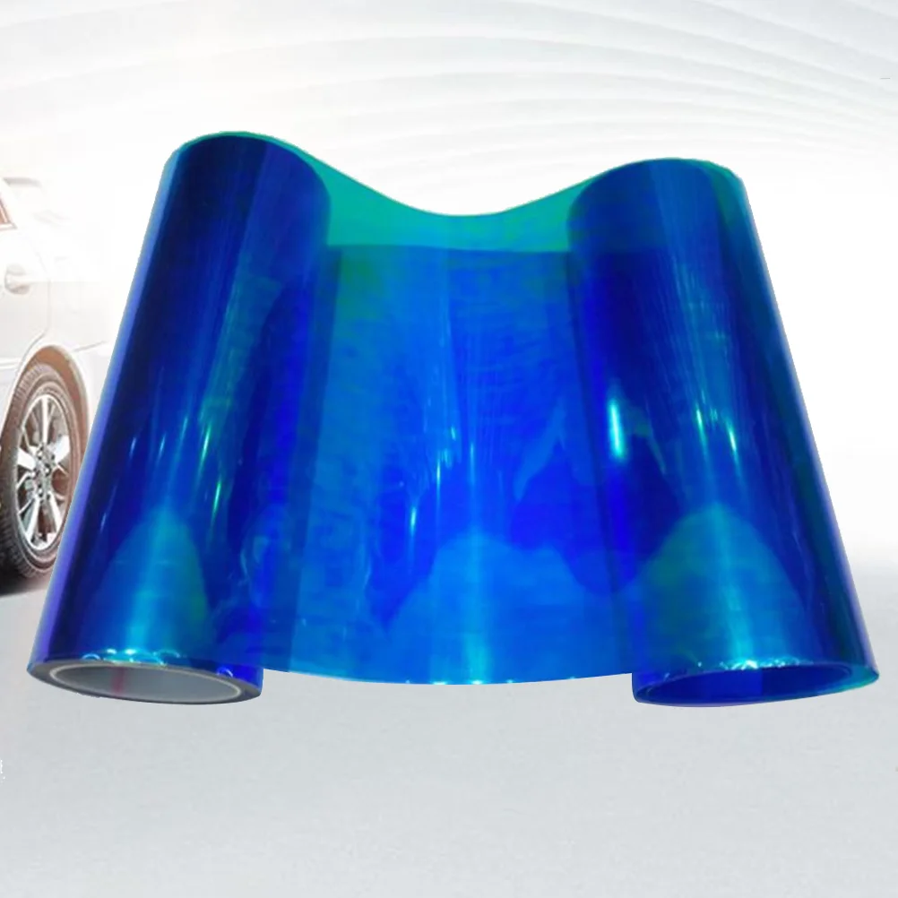 

30 X Lights Car Car Decorative Film Skz Stickers Headlight Wrap Blue Stickers Light Vinyl Film Lamp Film