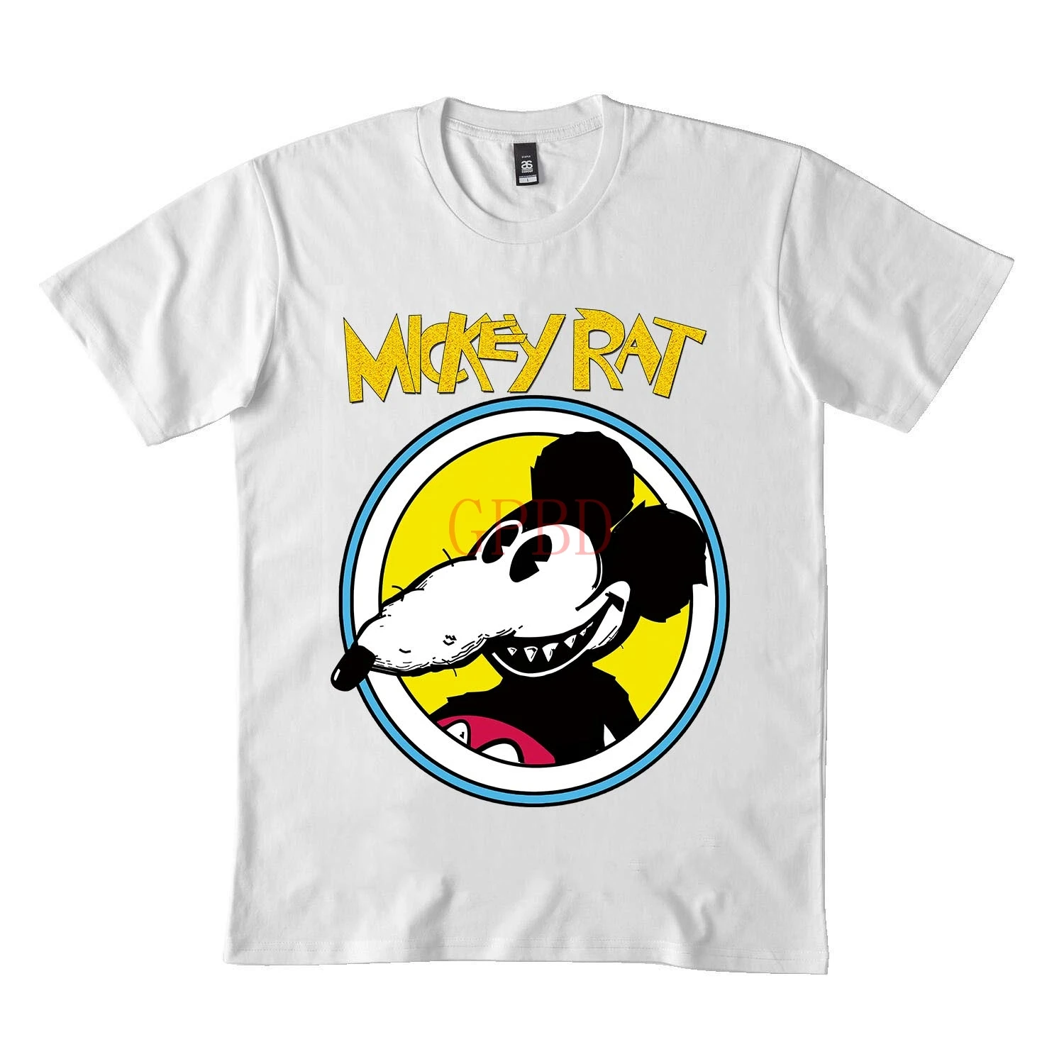 

Винтажная футболка с рисунком Микки крысы, классический дизайн, дешевые футболки