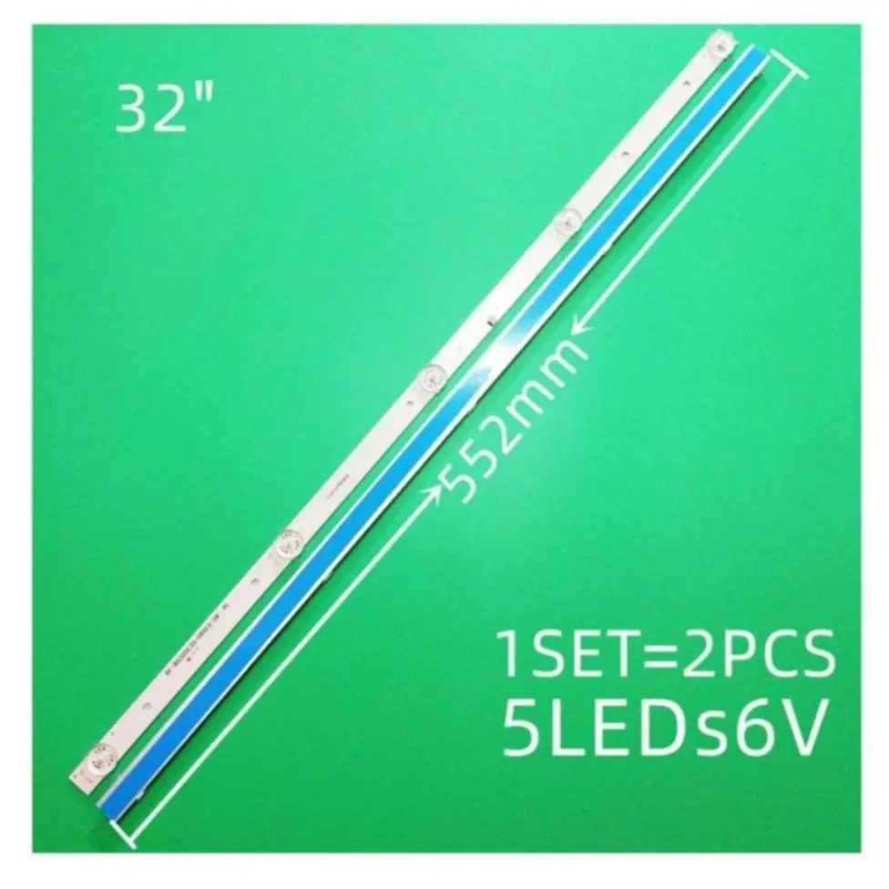 2 шт./комплект, диагональные матричные ленты для ТВ-лампы 2 шт./комплект, диагональные матричные ленты для ТВ-лампы