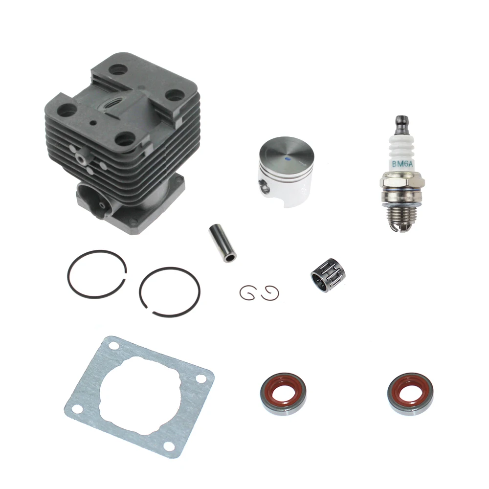 Комплект поршня цилиндра 35 мм, подходит для шнека Stihl FS120 BT120 BT121 4134 020 1213 4134 020 1218