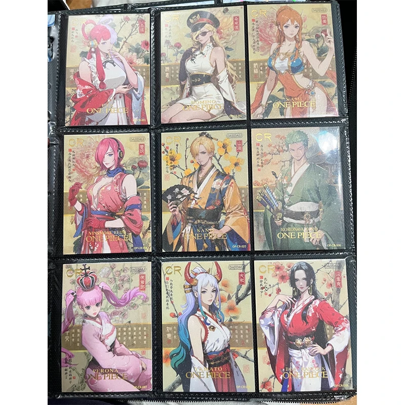 Kabago ONE PIECE CR card Chapter VIII Monkey D. Luffy Nami Perona Yamato Sanji UTA boy Коллекция игрушек Подарки на день