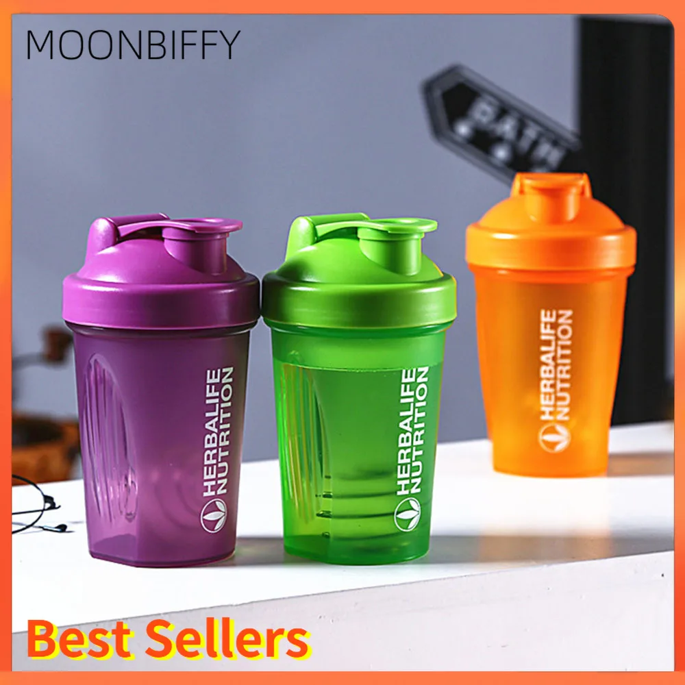 

Sport Shaker Bottle 400ML Whey Protein Powder Mixing Fitness Gym Shaker Outdoor Portable Plastic Drink Bottle Cocina cleaver