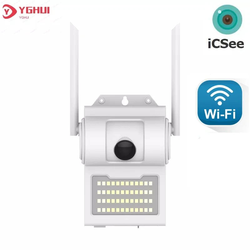 

ICSee 1080P WIFI Wall Lamp Camera Outdoor Smart Home Security Wireless Camera Waterproof IR Night Vision