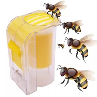 beekeeper one handed plush plastic catcher queen bee cage marker bottle bee queen marking