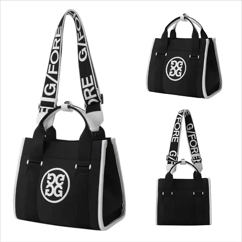 New Golf Clothing Bag Men's and Women's Fashion Carrying Crossbody Bag Sport Golf Black Handbag