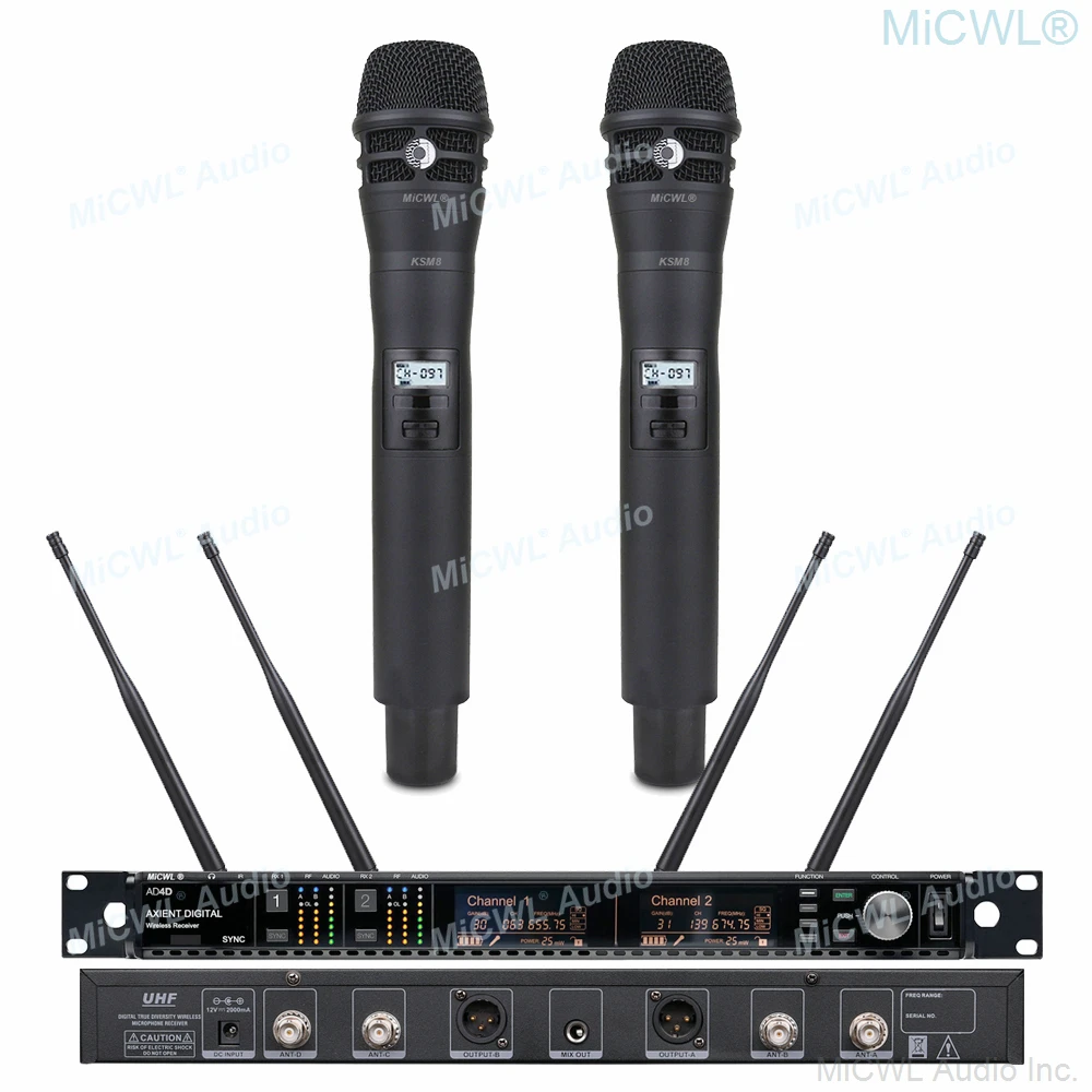 Беспроводной микрофон Axint AD4D ADX2 KSM8