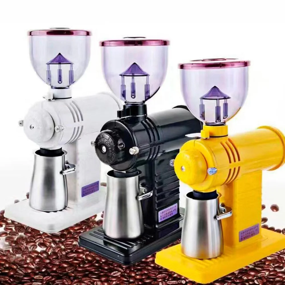 

Automatic Italian Shop Commercial Professional Arabic Flat Conical Burr Espresso Milling Electric Coffee Bean Grinder Machine