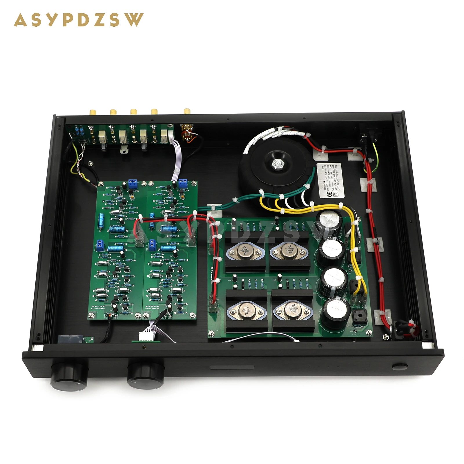 Флагманский базовый предусилитель HIIFI NAC-52 на схеме предусилителя NAIM NAC52 с 4