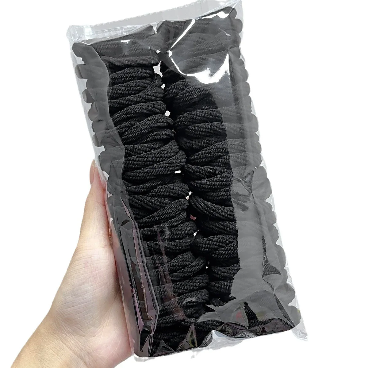 50 шт./комплект женские бесшовные эластичные повязки для волос