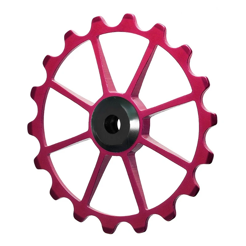 

18T Bicycle Rear Derailleur Jockey Wheel Ceramic Bearing Pulley Road Bike Guide Roller Idler 4mm 5mm 6mm