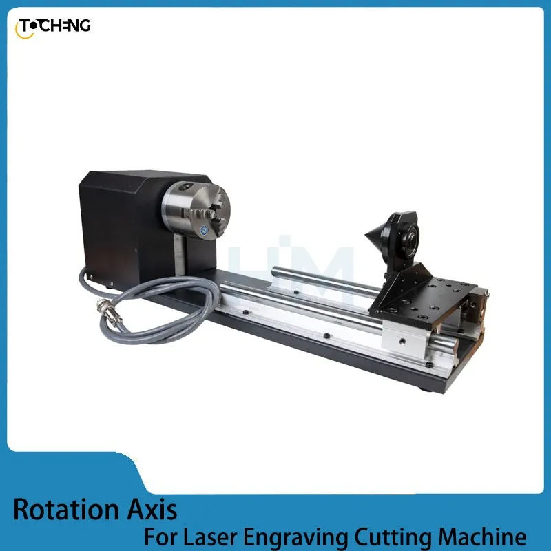 Rotary Engraving Attachment with Chucks Stepper Motors for Laser Engraving Cutting Machine Model B NEW