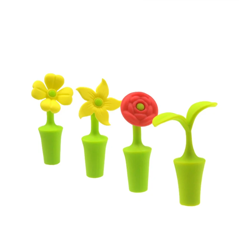 4 шт. силиконовые пробки для бутылок вина