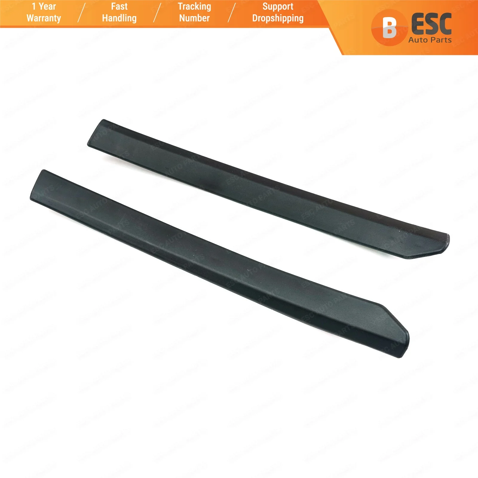 

ESP1016 Fender Stone Guard Trim Mudguard Cover Chip Paint Protection Bar Front R L Side Set 8K0853823 24C for Audi A4 MK4 8K5 B8