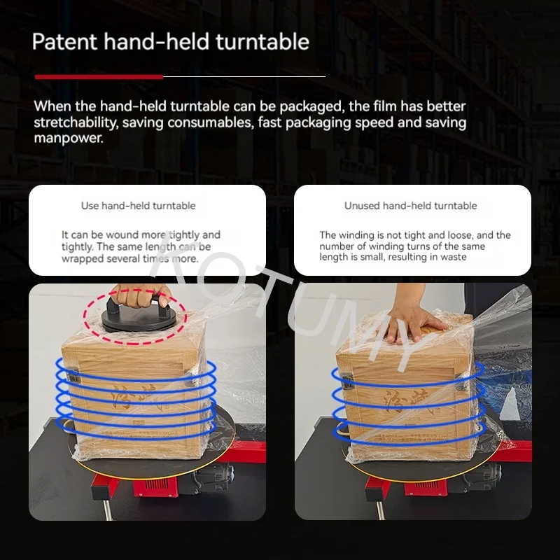 Полуавтоматический пресс для растягивающейся пленки из полиэтилена