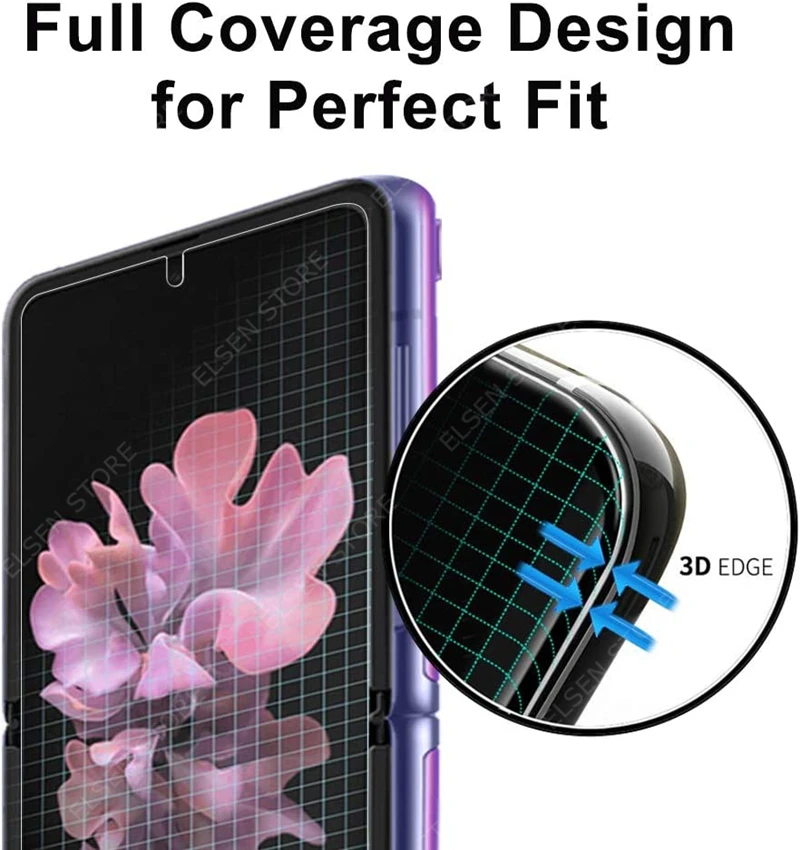 Invisible Soft Full Cover Screen Protector for Samsung Galaxy Z Flip 4 3 5G Flexible Front Back Hydrogel Film for Galaxy Z Flip4
