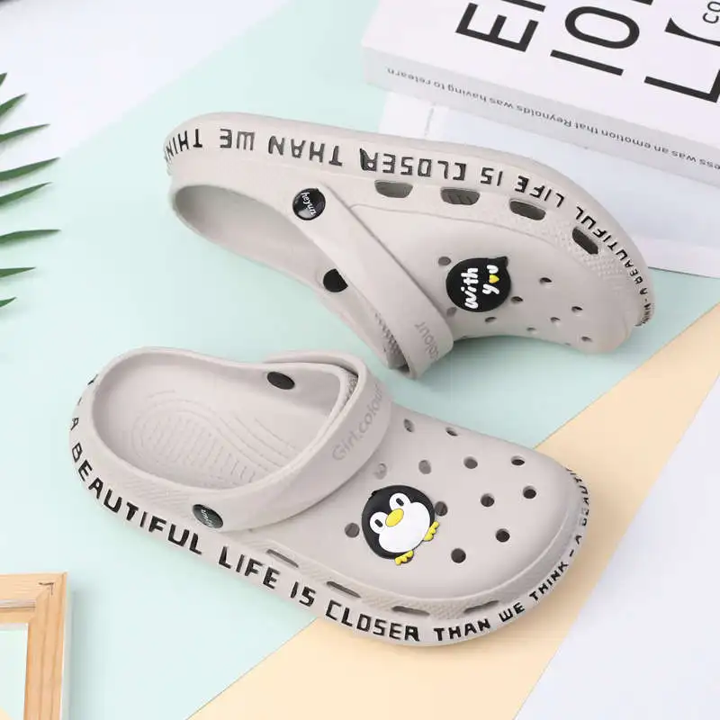 

Safety Beach Shoes Kawaii Sandal Summer Woman No-Leather Casual Sandals Girl Bot Women's Summer Flip-Flops Low Tennis Teegager