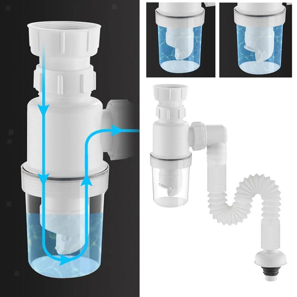 

Sink Deodorant Launch Pipeline Accessories Kitchen Sink Pipe Plumbing Washbasin Kitchen Accessories Hose Sink Strainer Drain