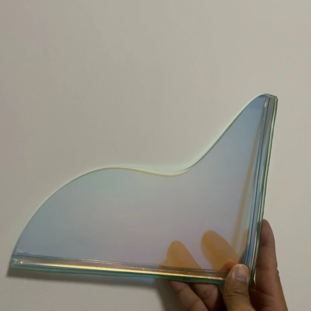 

Waterproof Baffle Shower Splash Guard 21*18.5*2cm 220g Acrylic Colourful Reusable Scratch-resistant Wear-resistant
