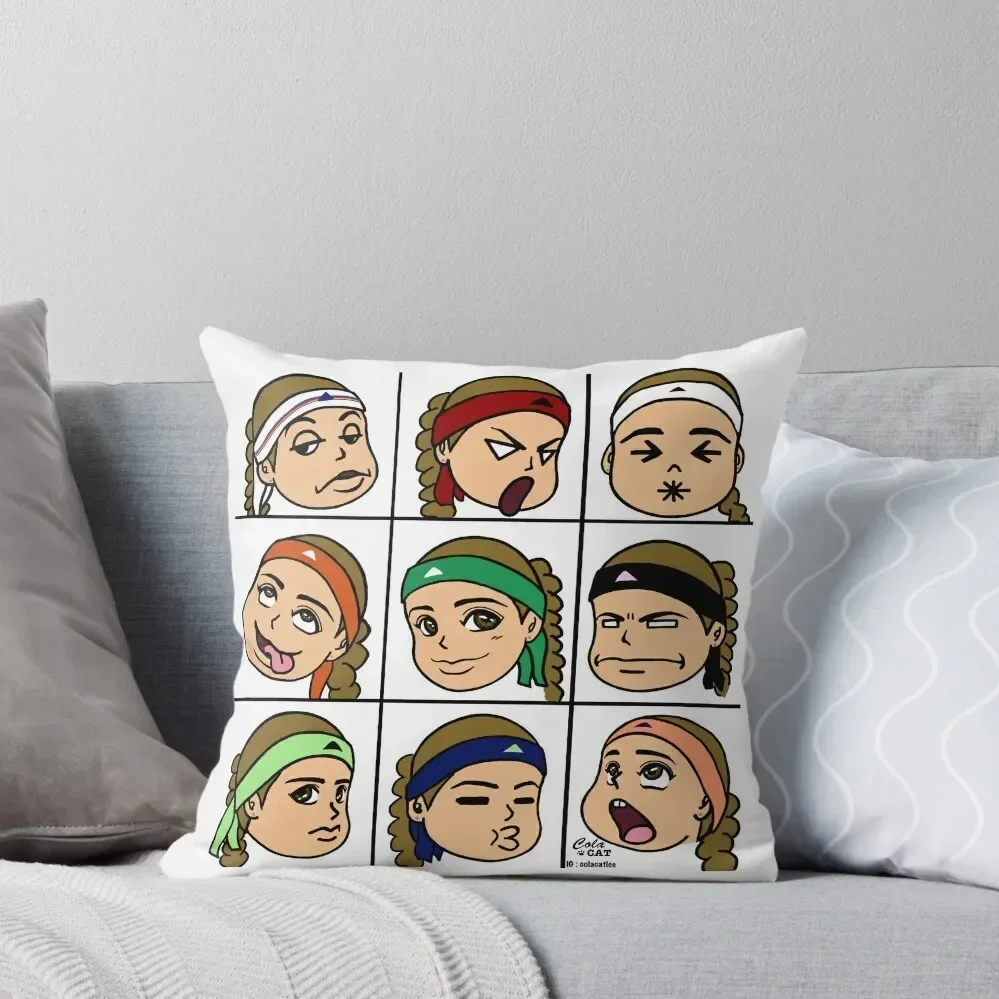 Jelena Aljonafrikapenko Теннисная декоративная подушка Подушки для сидения декоративного