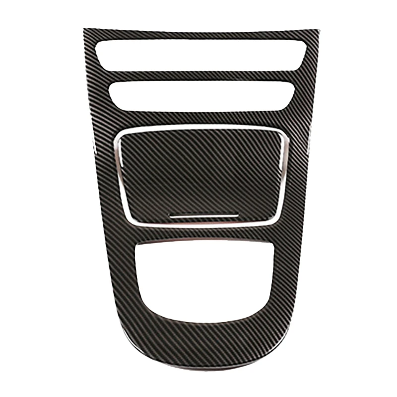 

Auto Carbon Fiber Central Gear Panel Control Panel Decal Interior Modification for Benz E Class W213 E260 E300 E53 2021+