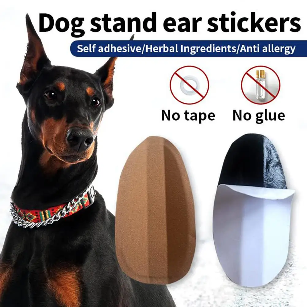 

Dog Fixed Correction Holder Ear Patch Stickers Stand Up Support Tool For Doberman Pinscher Corgi Puppies