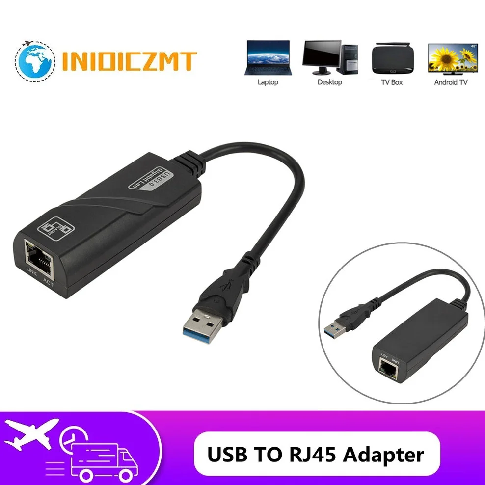 

Сетевая карта, 10/100 Мбит/с, USB 1000