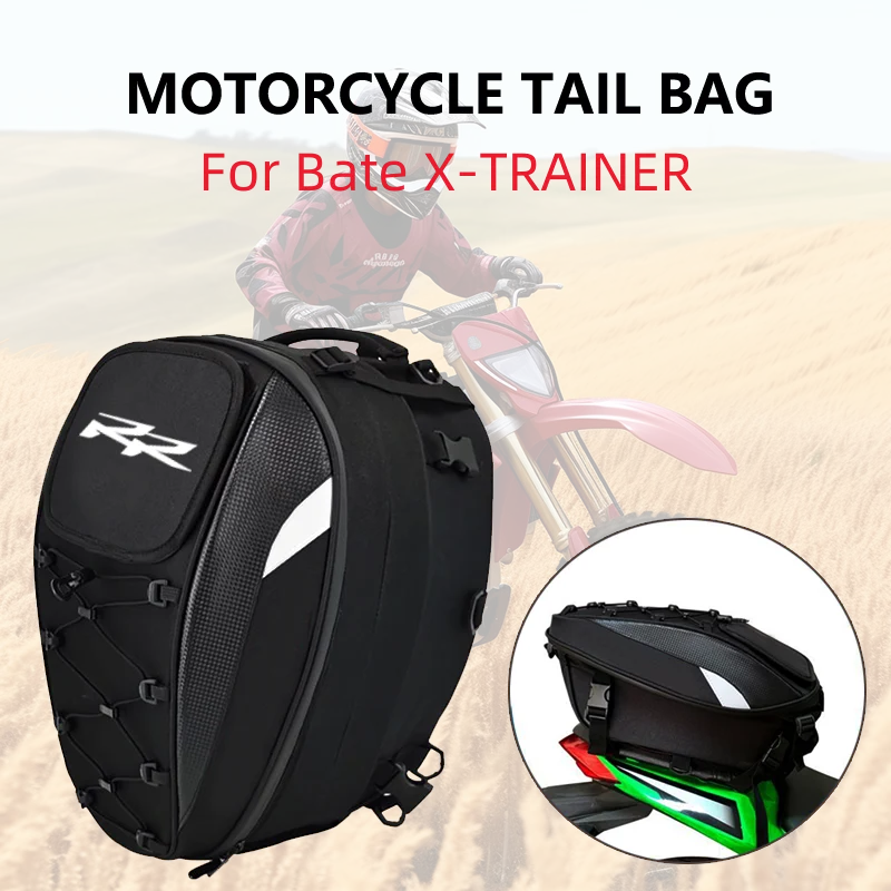 

Motorcycle Tail Bag For Bate X-TRAINER RR RS 4T RR2T 250 300 350 400 390 430 450 498 430 480 Waterproof Large Capacity