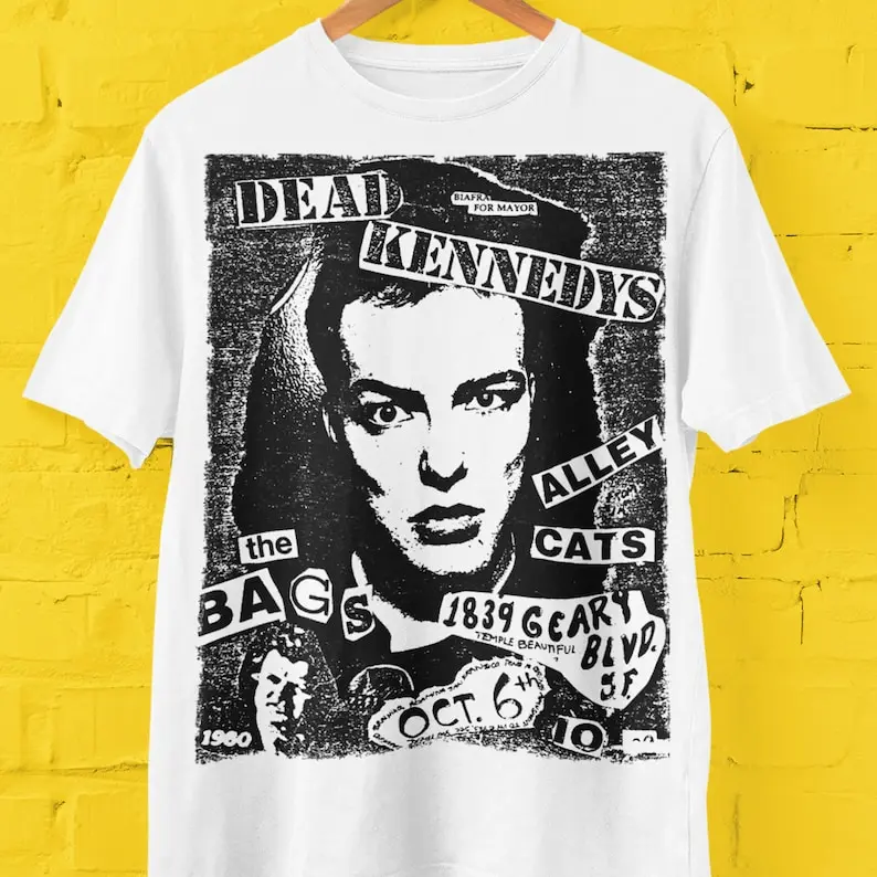 Футболка с плакатом группы Dead Kennedys Alley Cats