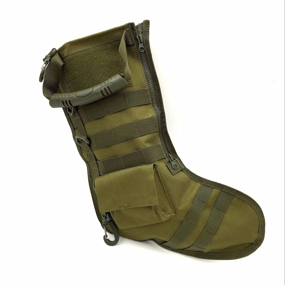 

Сумка Molle военная сумка аксессуары сумка для хранения нейлоновая повседневная спортивная сумка Рождественская форма носков удобная портативная для спорта на открытом воздухе