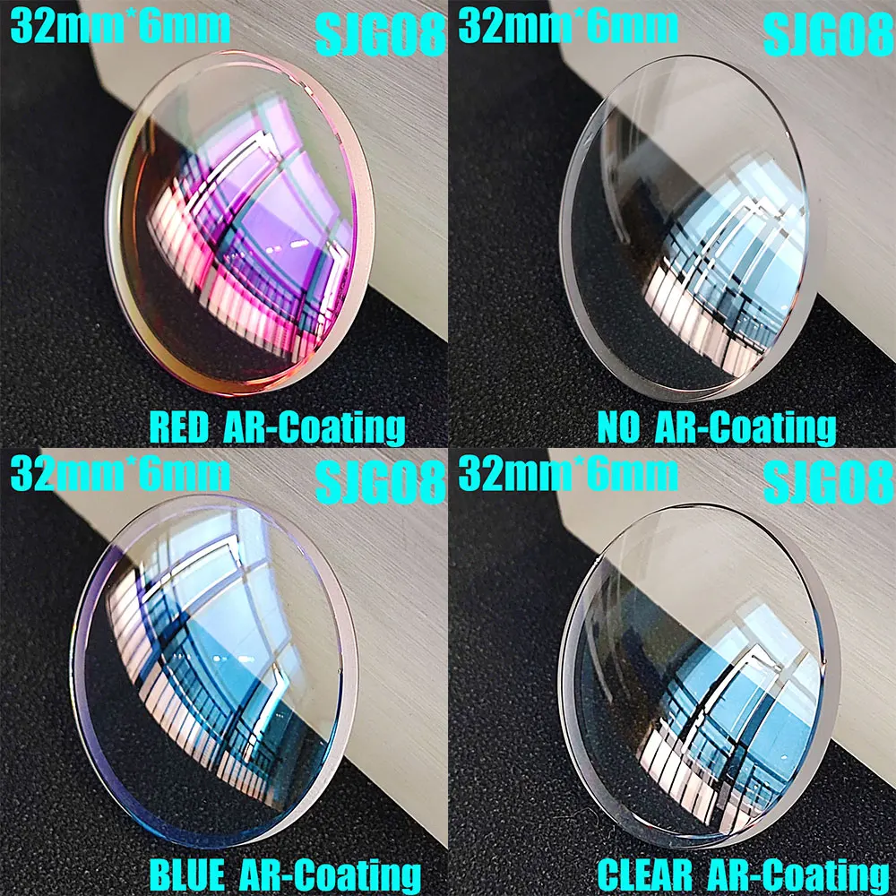 

32mm*6Double Dome Sapphire Crystal For SRP777 SRPC25K1 SRPC91 SRPA21 SNA411 SRPB51 SUN019 SUN023 SNA225 Turtle Samurai Mod Parts