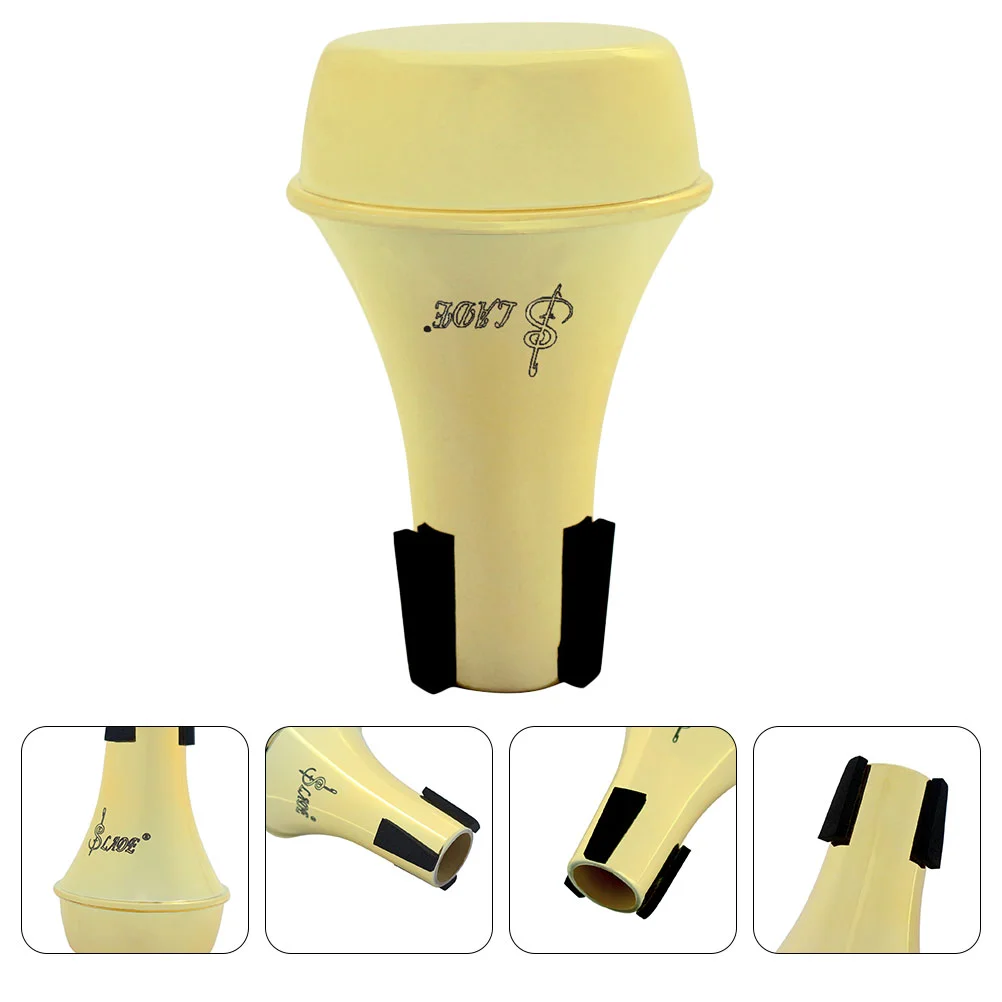 

Trumpet Mute Silencer Practice Straight Muffler Abs Trainingaccessory Remove Noise Sound Dampener Supplies Damper Quietly