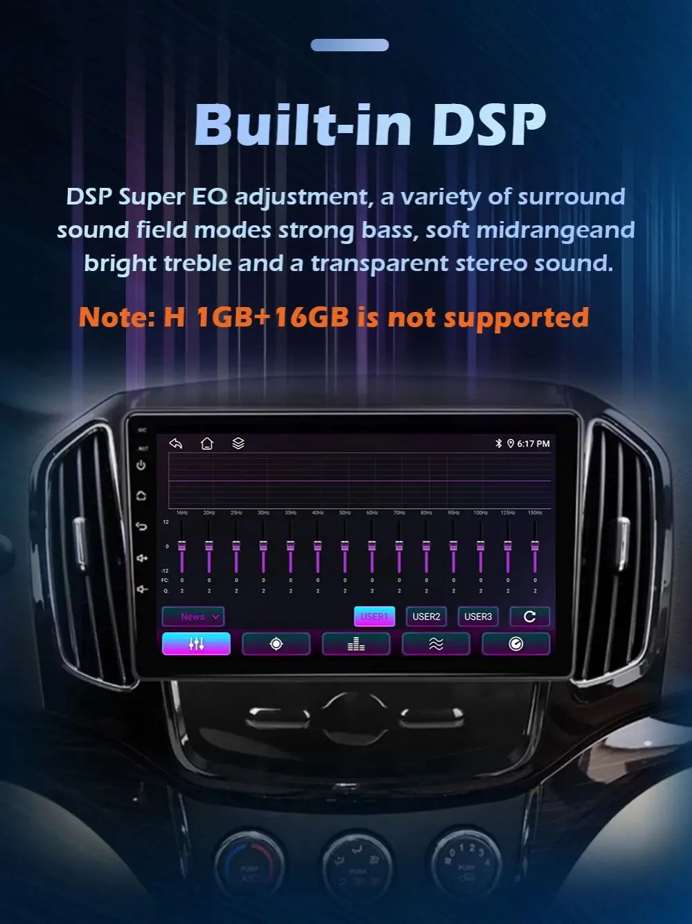 Фото 9-дюймовый беспроводной навигатор CarPlay GPS для Kia Cerato 1 LD 2004-2008, автомобильная мультимедийная система с Android 16, DSP, стерео, Bluetooth, 4G, Wi-Fi №5