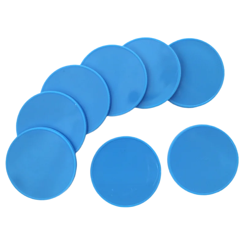 100 шт. пластиковые счетные чипы диаметром 40 мм